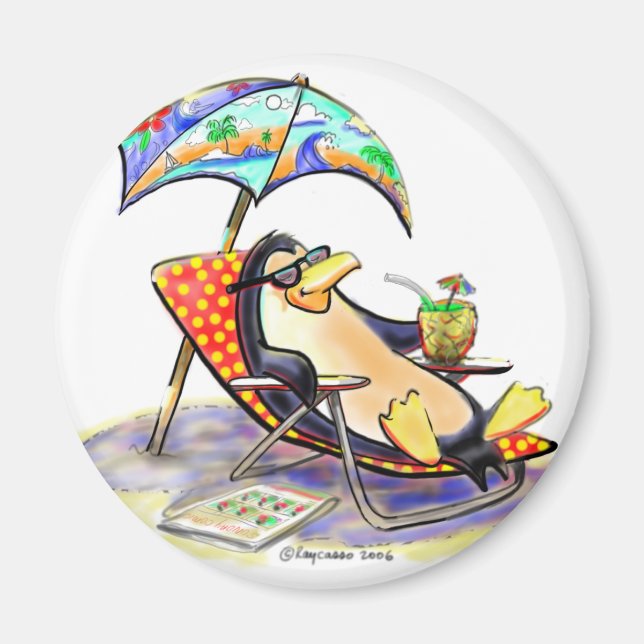 Beach Bum Magnet (Vorne)