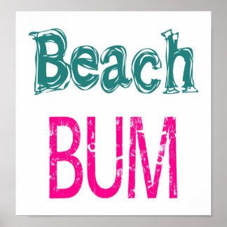 Beach Bum Poster