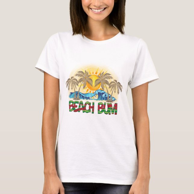 Beach Bum Summer Women's T - Shirt (Vorderseite)