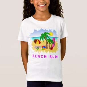 Beach Bum Sun Sea and Surf Fun T-Shirt
