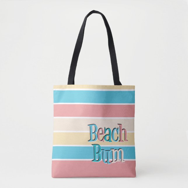 Beach Bum Tote Bag (Vorderseite)