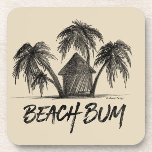 Beach Bum Untersetzer