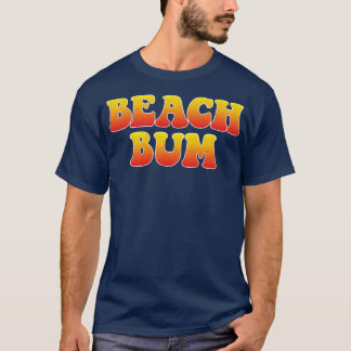 Beach Bum Vintag erschüttert T-Shirt