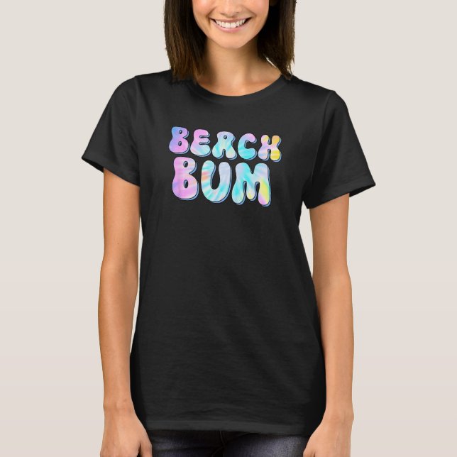 Beach Bum Vintage Trendy T-Shirt (Vorderseite)