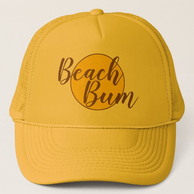 Beach Bums, Beach Bum Truckerkappe (Vorderseite)