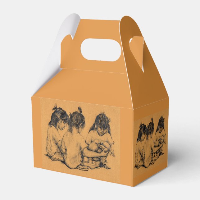 Beach Bunnies Geschenkschachtel (Vorderseite)