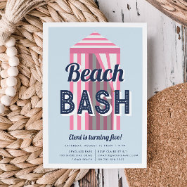 Beach Cabana Geburtstagsparty Einladung