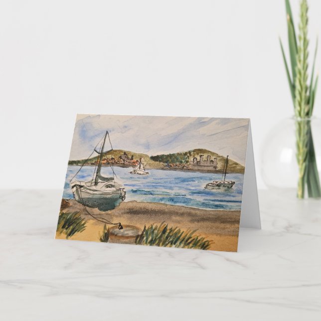 Beach Card Karte (Vorderseite)