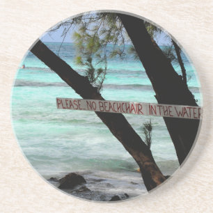 Beach Chairs Rum Point Grand Cayman Getränkeuntersetzer