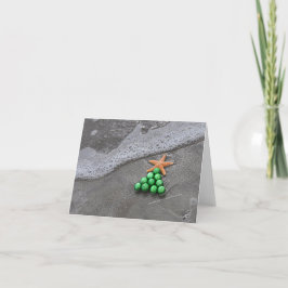 Beach Chic Notecard Feiertagskarte