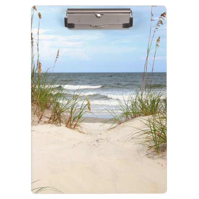 Beach Clipboard Klemmbrett (Vorderseite)