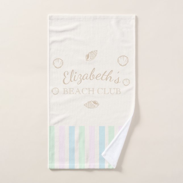 Beach Club Birthday Handtuch (Handtuch)