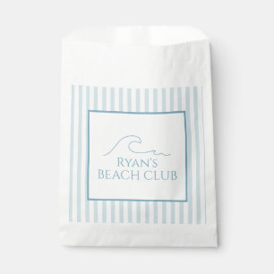 Beach Club Cabana Geburtstag Geschenktütchen