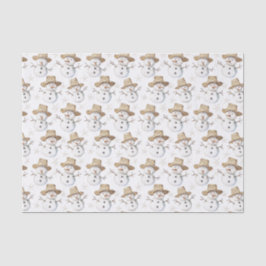 Beach Coast Snowman Weihnachten Seidenpapier