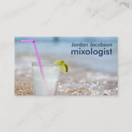 Beach Cocktail Business Cards Visitenkarte