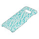 Beach Coral Reef Muster Nautical White Blue Case-Mate Samsung Galaxy Hülle (Oben)