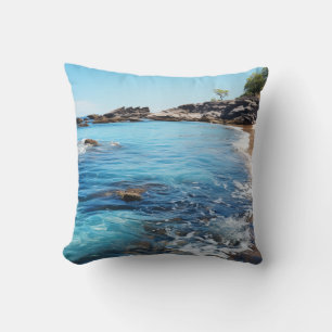 Beach Cove Foam Waves Kissen
