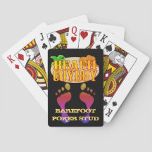 Beach Cowboy Nachtzeit Barefoot Poker Stud