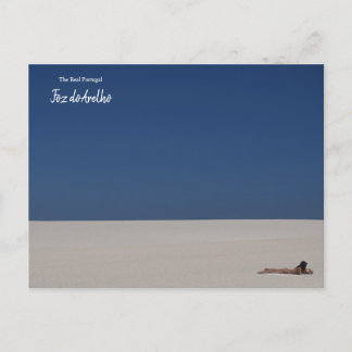 Beach Day Foz do Arelho, Portugal Postkarte