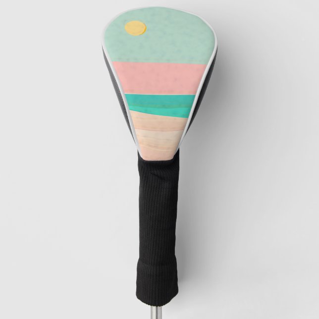 Beach Design Golf Headcover (Vorderseite)