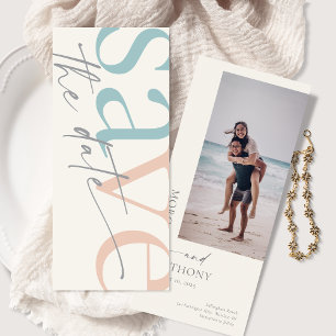 Beach Destination Foto Save the Date