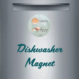 Beach Dream Summer Rental Sea Muschel Geschirrspül Magnet