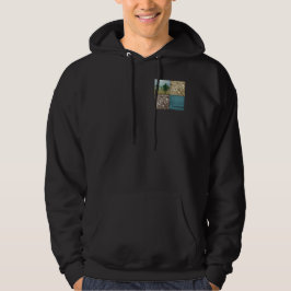 Beach Dreams Mens Sleeveless Fleece Zip Hoodie