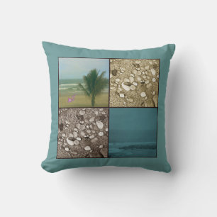 Beach Dreams Square Throw Kissen
