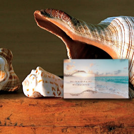 Beach Fashion Boutique Business Card Visitenkarte