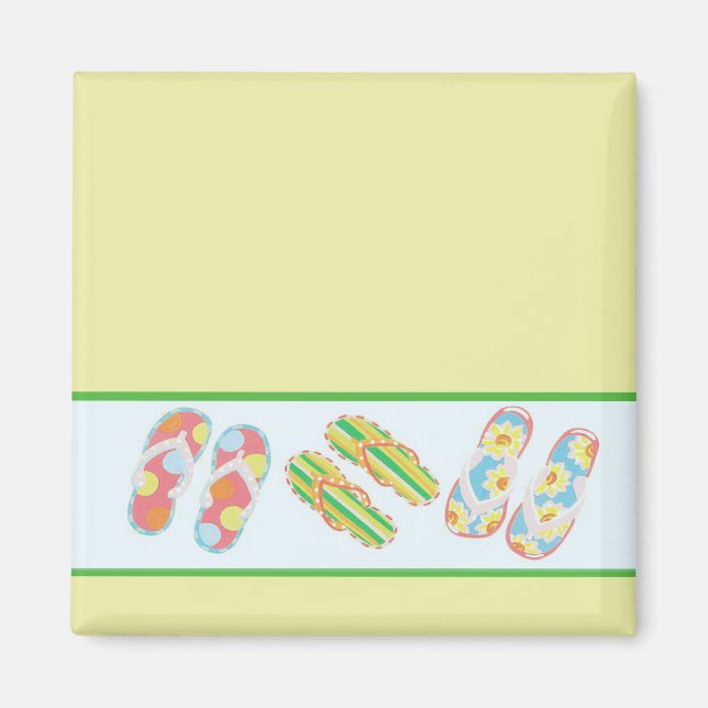 Beach Feet Magnet (Vorne)