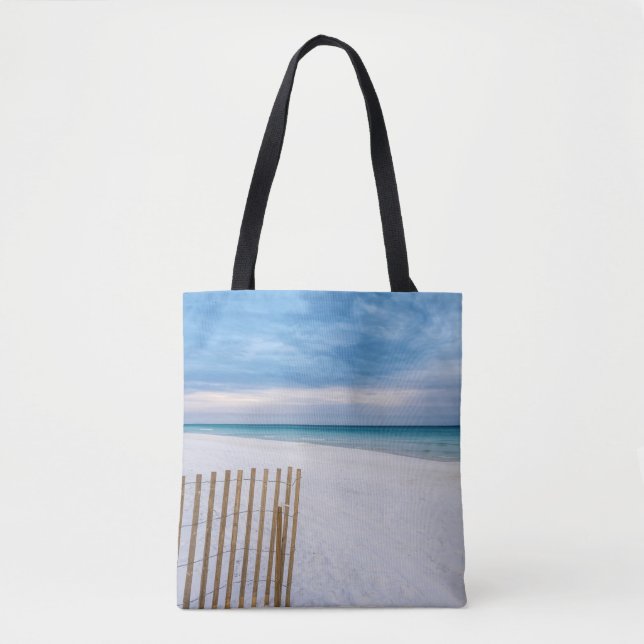 Beach Fence Morning Destin Florida Bag (Vorderseite)