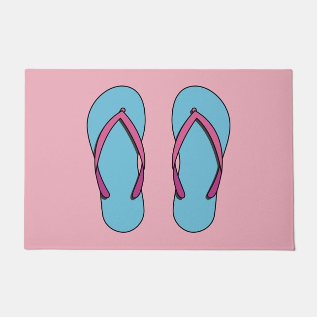 Beach Flip Flops Fußmatte (Vorderseite)
