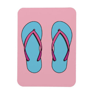 Beach Flip Flops Magnet