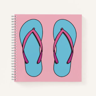 Beach Flip Flops Notizbuch