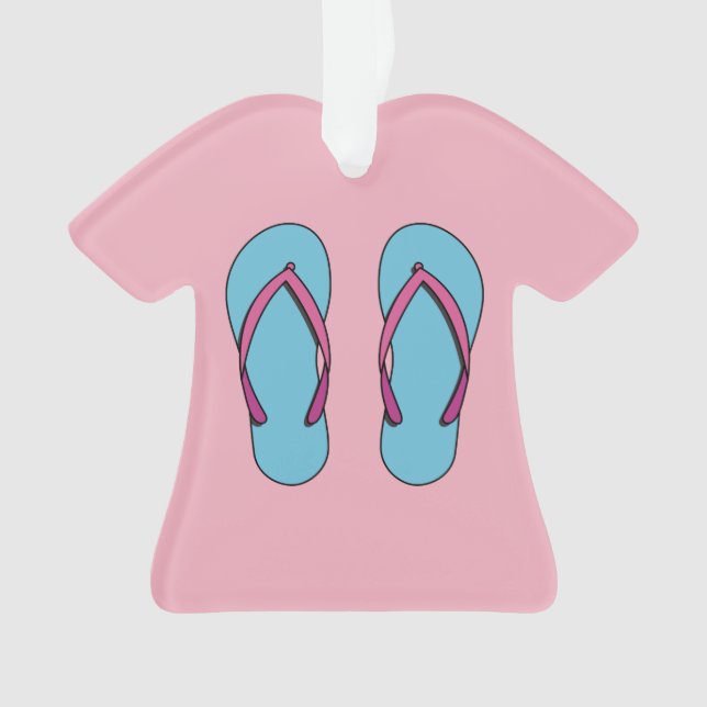Beach Flip Flops Ornament (Vorderseite)