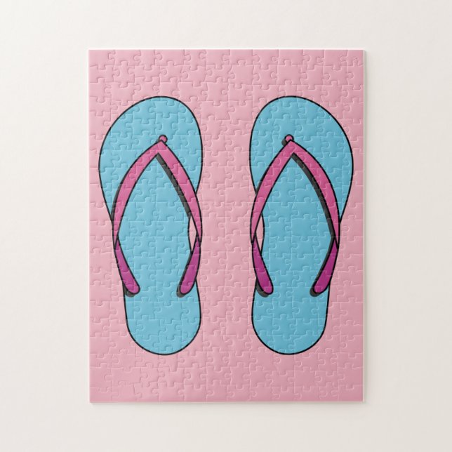 Beach Flip Flops Puzzle (Vertikal)