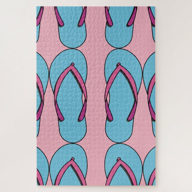 Beach Flip Flops Puzzle (Vertikal)