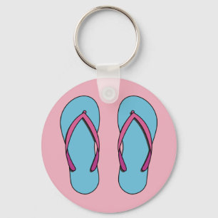 Beach Flip Flops Schlüsselanhänger
