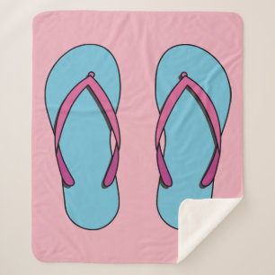 Beach Flip Flops Sherpadecke