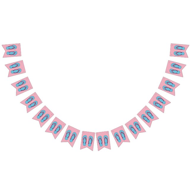 Beach Flip Flops Wimpelkette (Alle)
