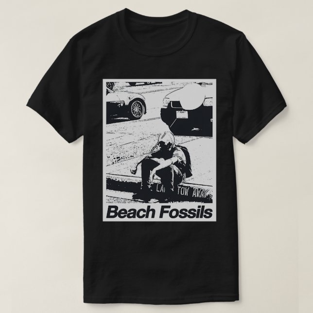 Beach Fossilien Fanart T-Shirt (Design vorne)