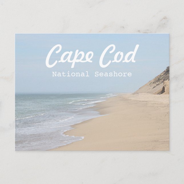 Beach Foto Postkarte (Vorderseite)