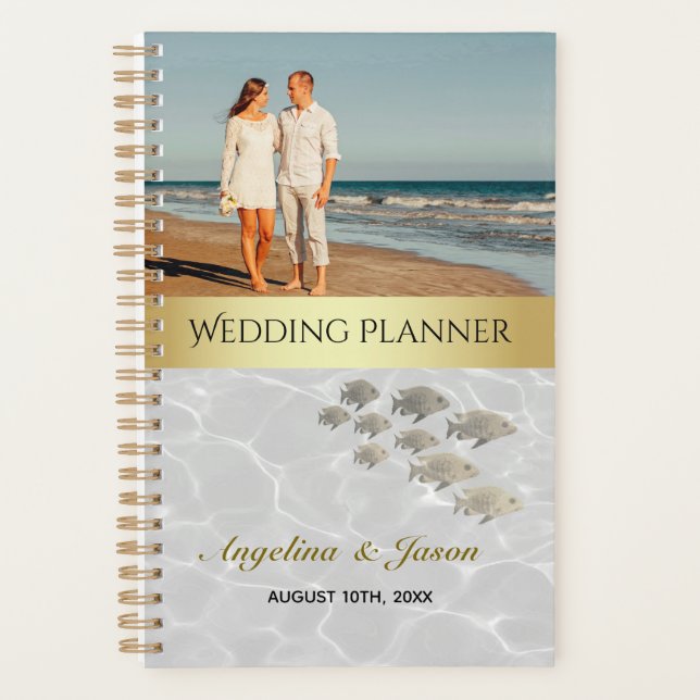 Beach Foto Wedding Planer (Vorderseite)