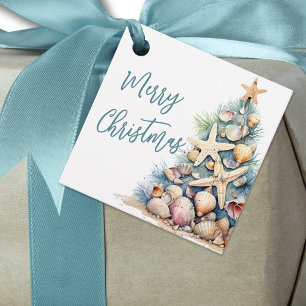 Beach Frohe Weihnachtsgeschenk Geschenkanhänger