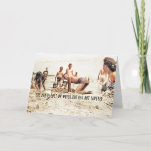 BEACH FROLICS Grußkarte Dankeskarte