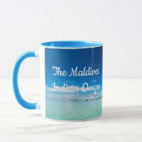 Beach Front Maldives Indischer Ozean Tasse