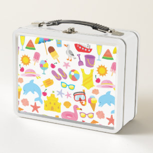 Beach Fun! Metall Brotdose