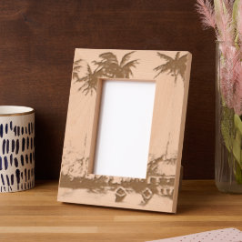 Beach Geätzte Rahmen