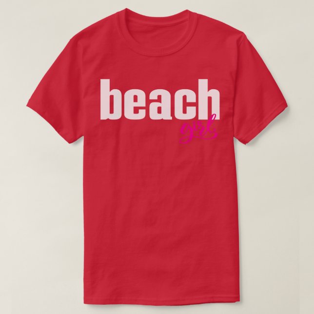 Beach Girl 1 T-Shirt (Design vorne)