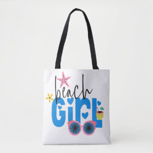 Beach Girl Fun Typografie Urlaub